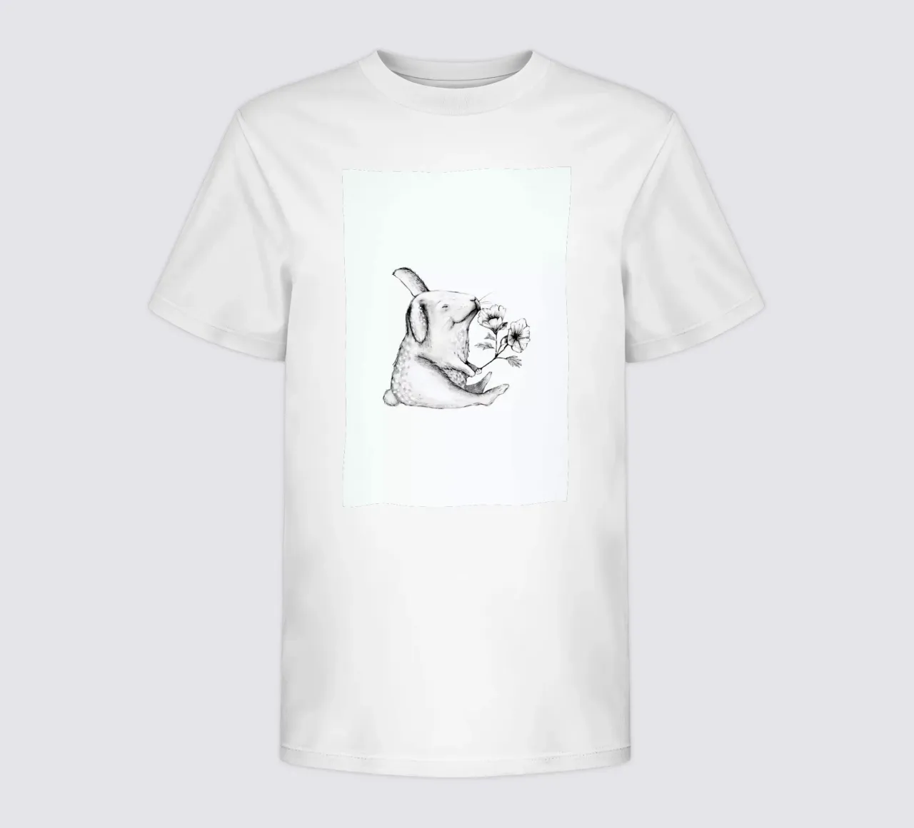 Rabbit t-shirt bambini da Tvinkla