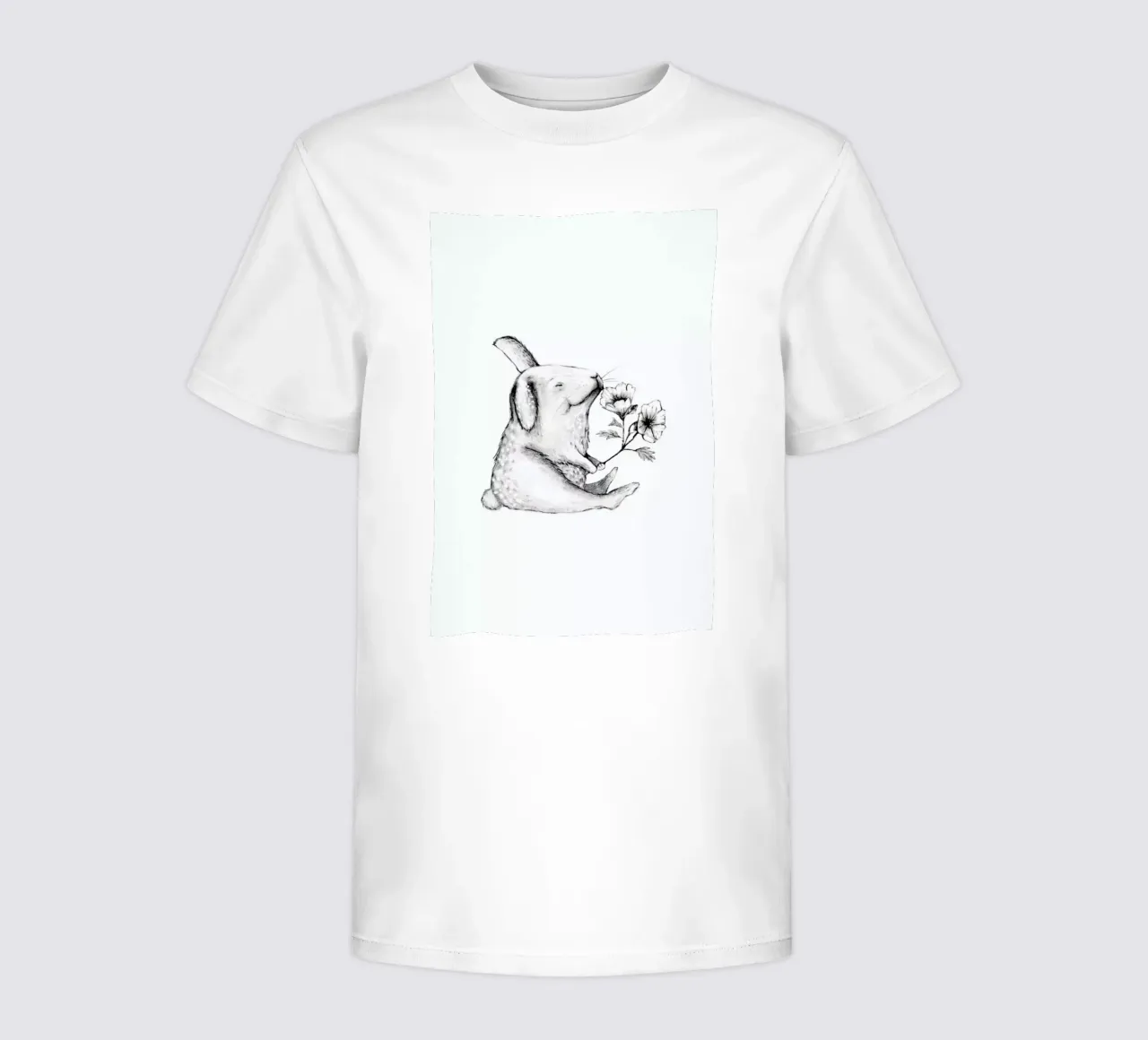 Rabbit t-shirt bambini da Tvinkla