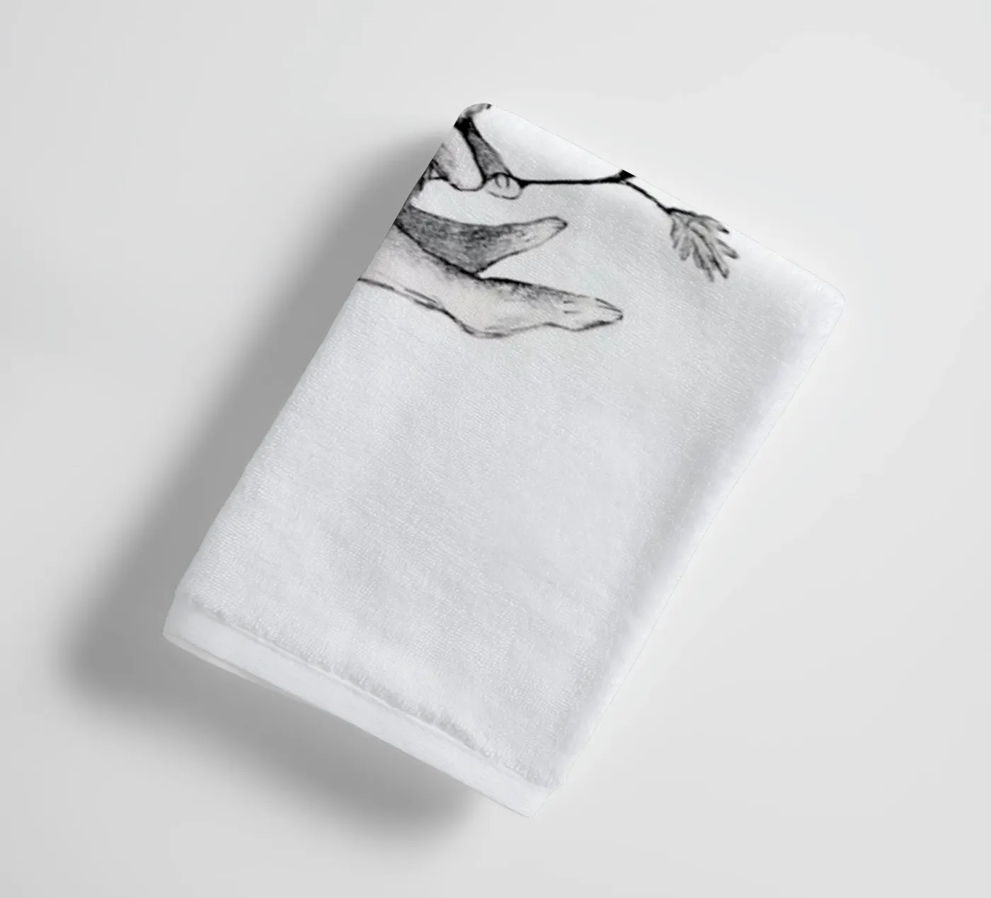 Rabbit badhanddoek van Tvinkla