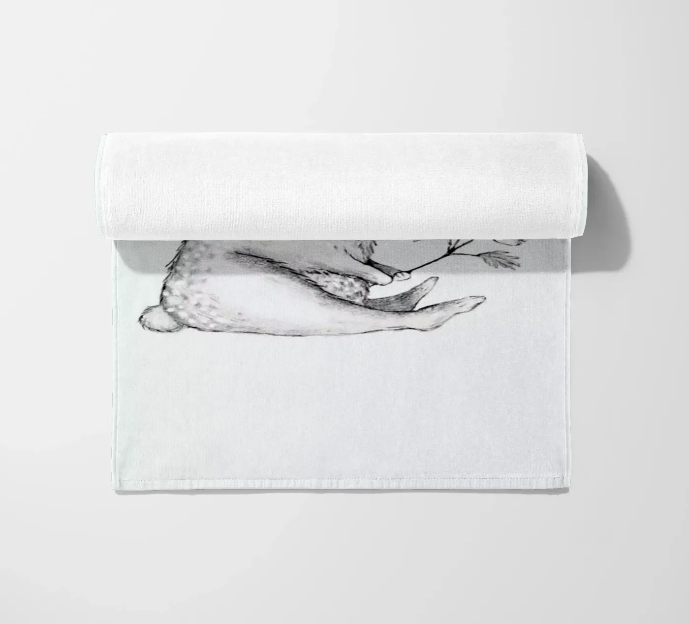 Rabbit strandhanddoek van Tvinkla