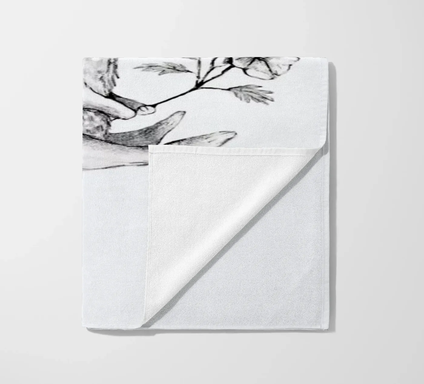 Rabbit strandhanddoek van Tvinkla