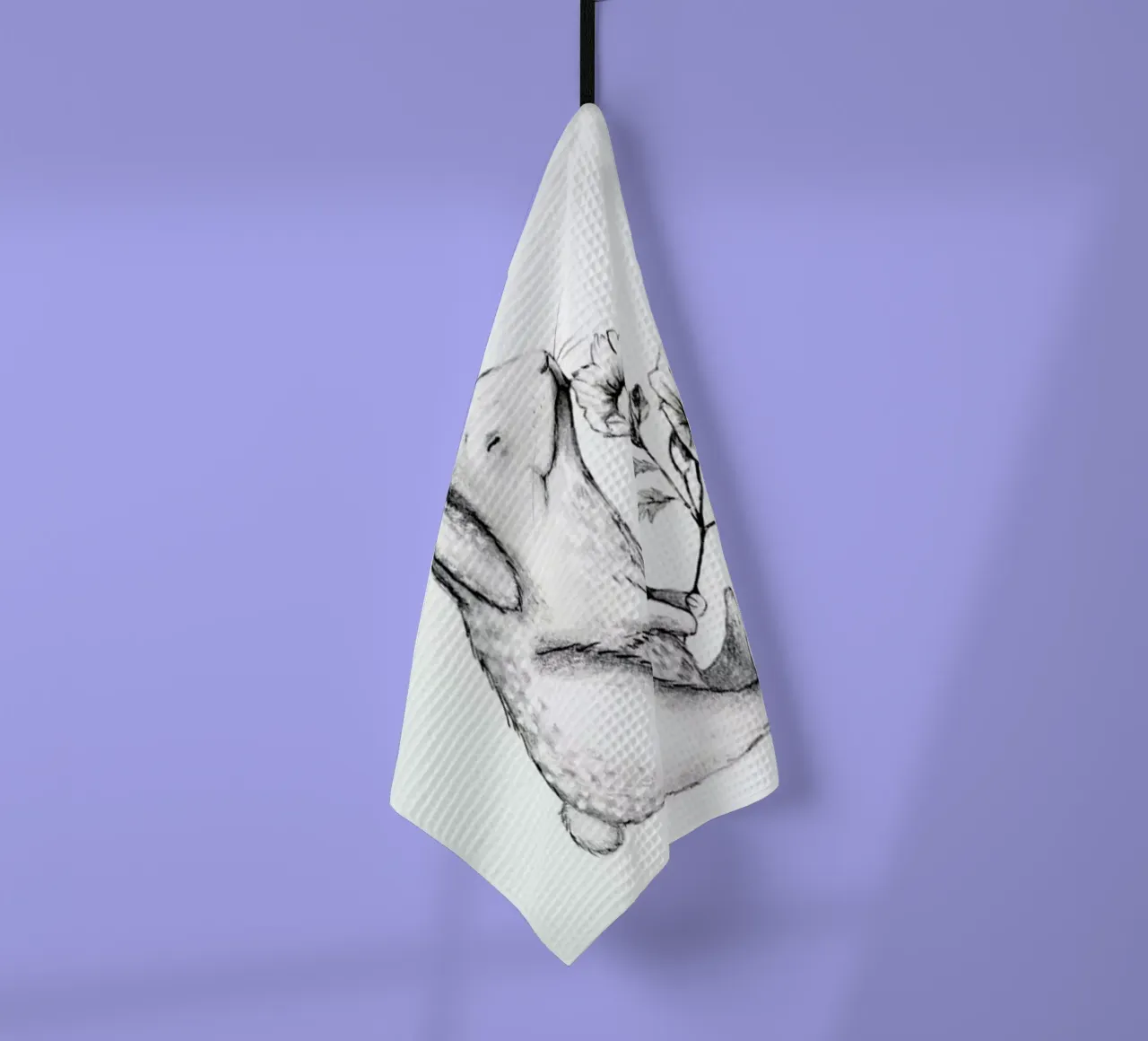 Rabbit torchon de Tvinkla