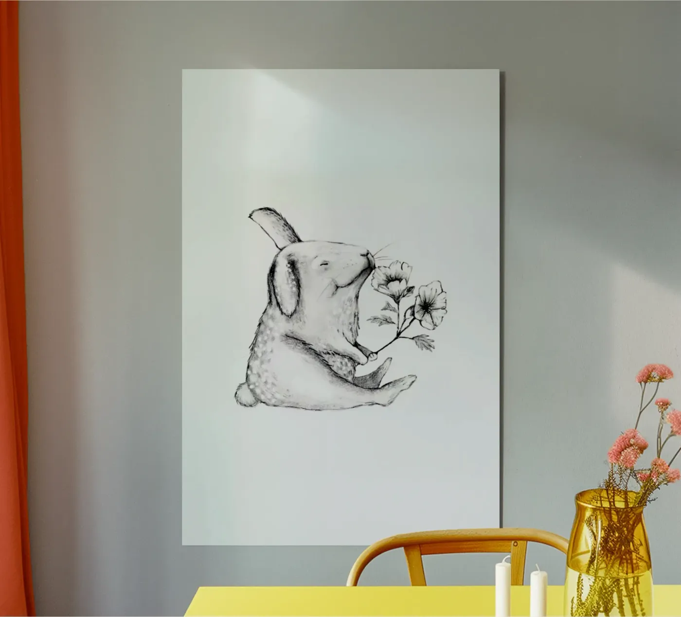 Rabbit alluminio dibond da Tvinkla