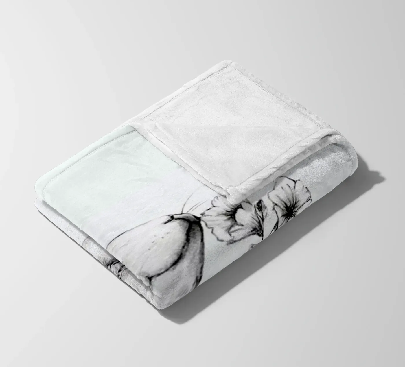 Rabbit Fleecedecke von Tvinkla