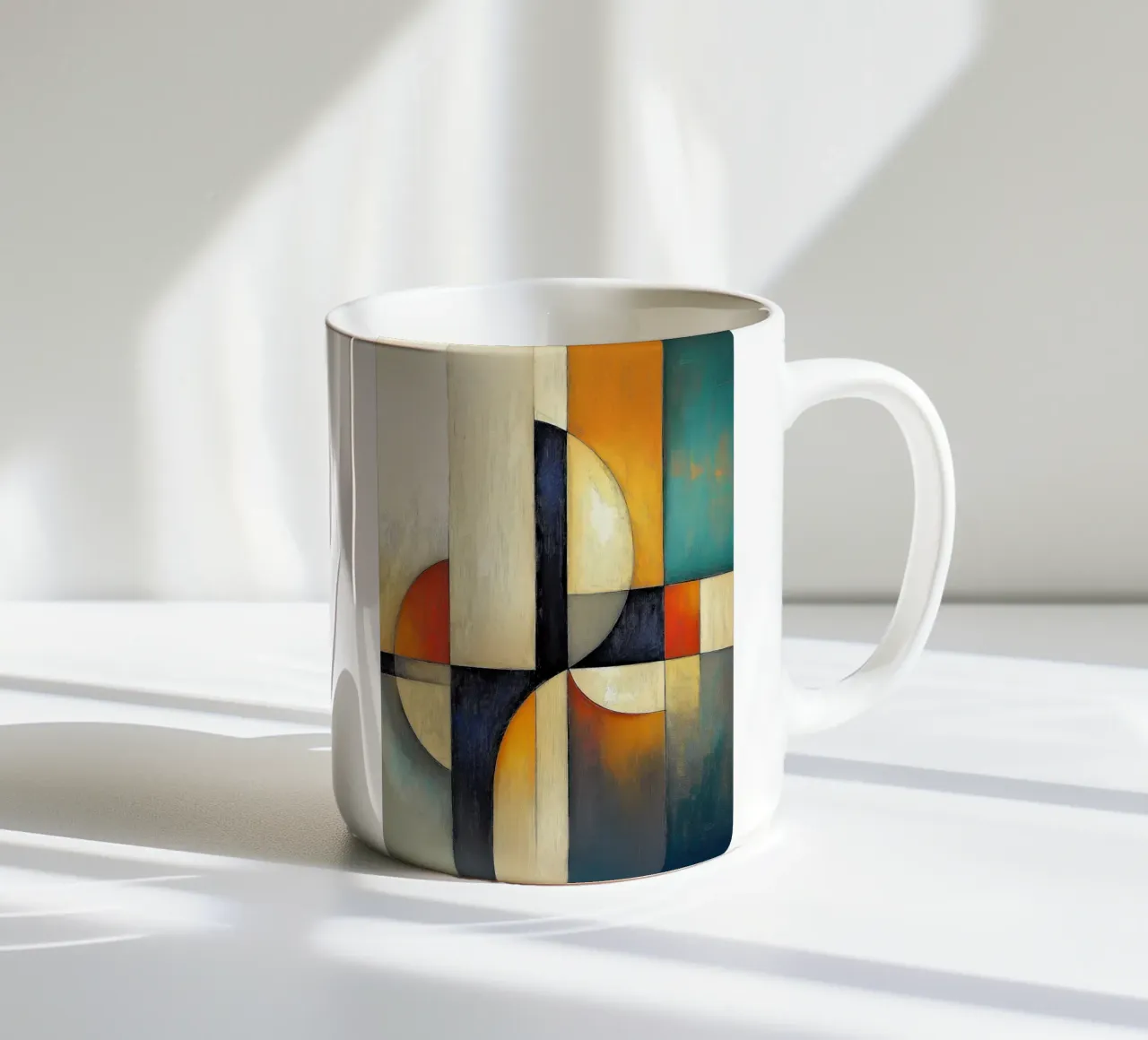 Forme astratte tazza in ceramica da Imagine