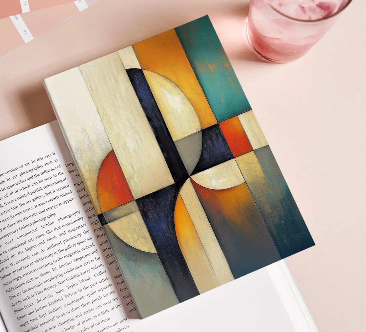 Abstract forms notebook by Imagine