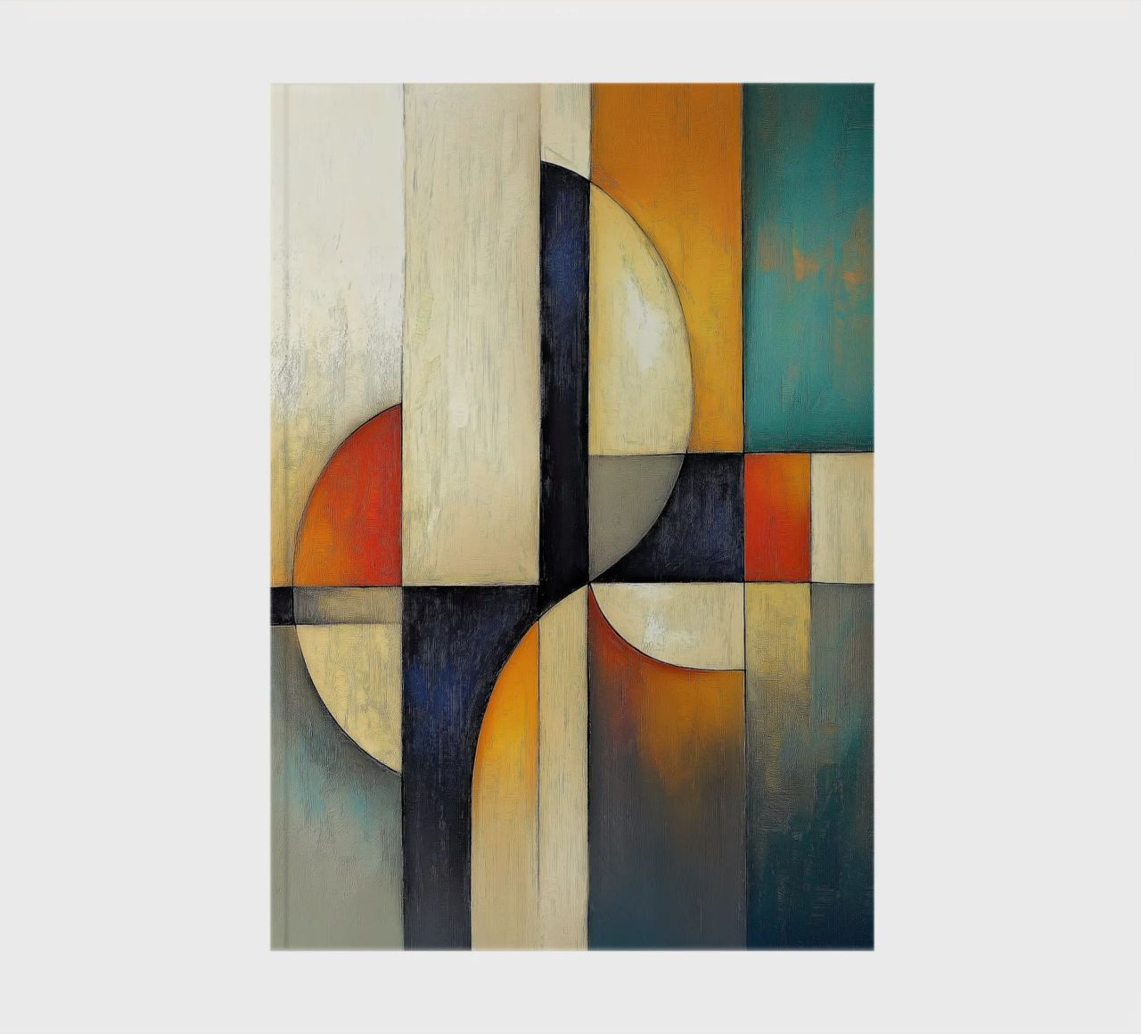 Abstract forms notebook by Imagine
