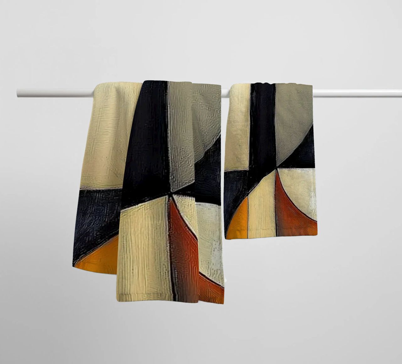 Abstract forms towel by Imagine