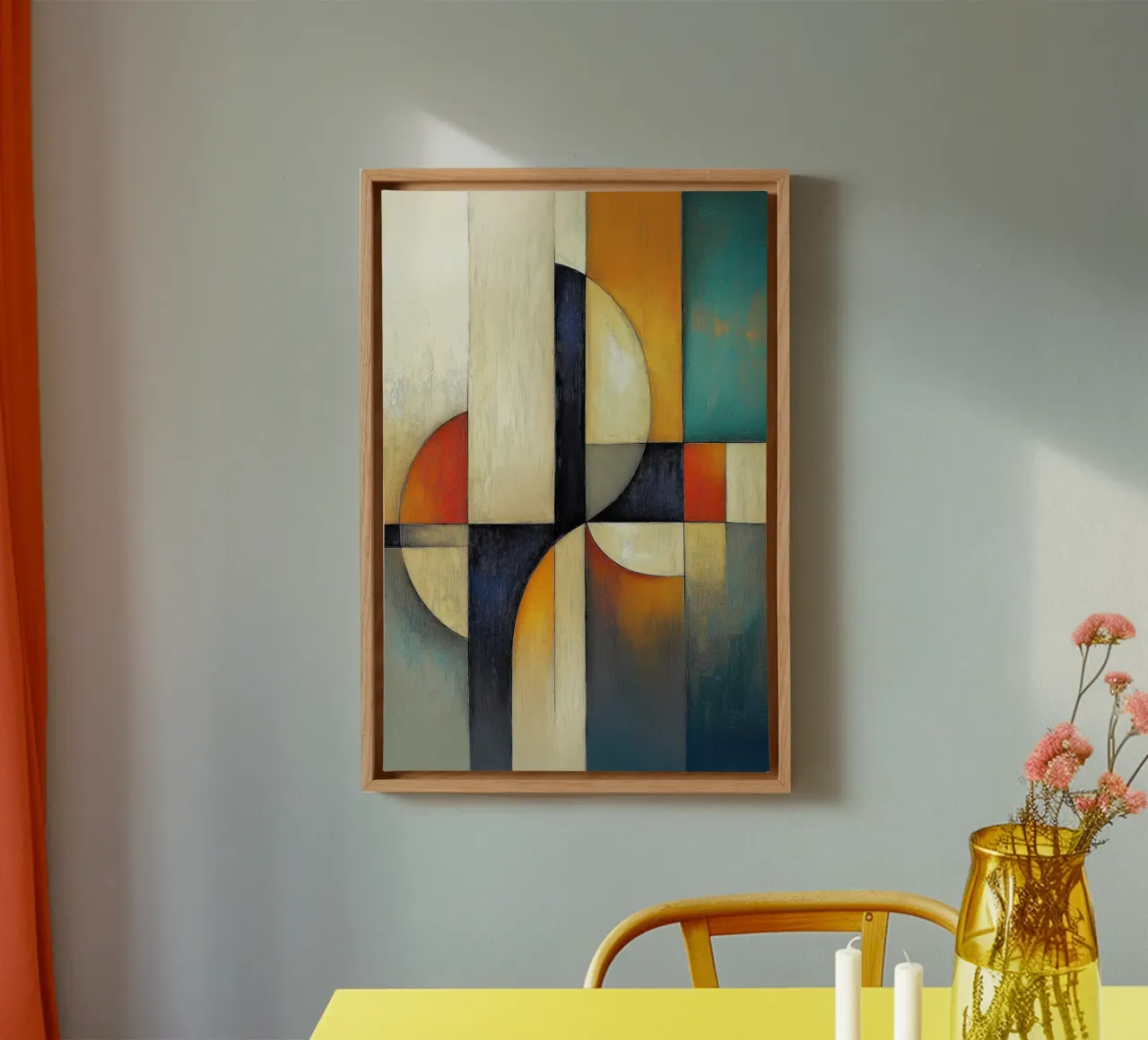 Abstract forms canvas by Imagine