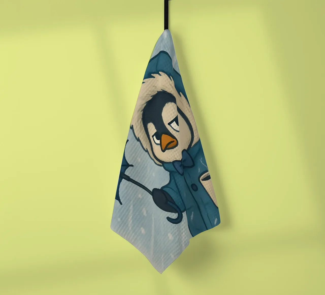 Meme divertente sui pinguini canovaccio da cucina da Funny Humor Art