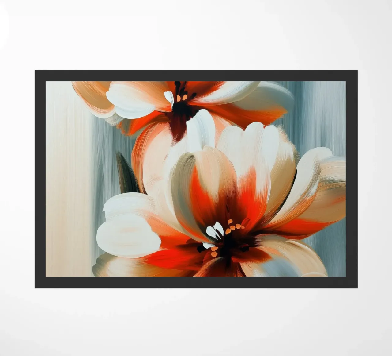 Fiori astratti zerbino da Imagine
