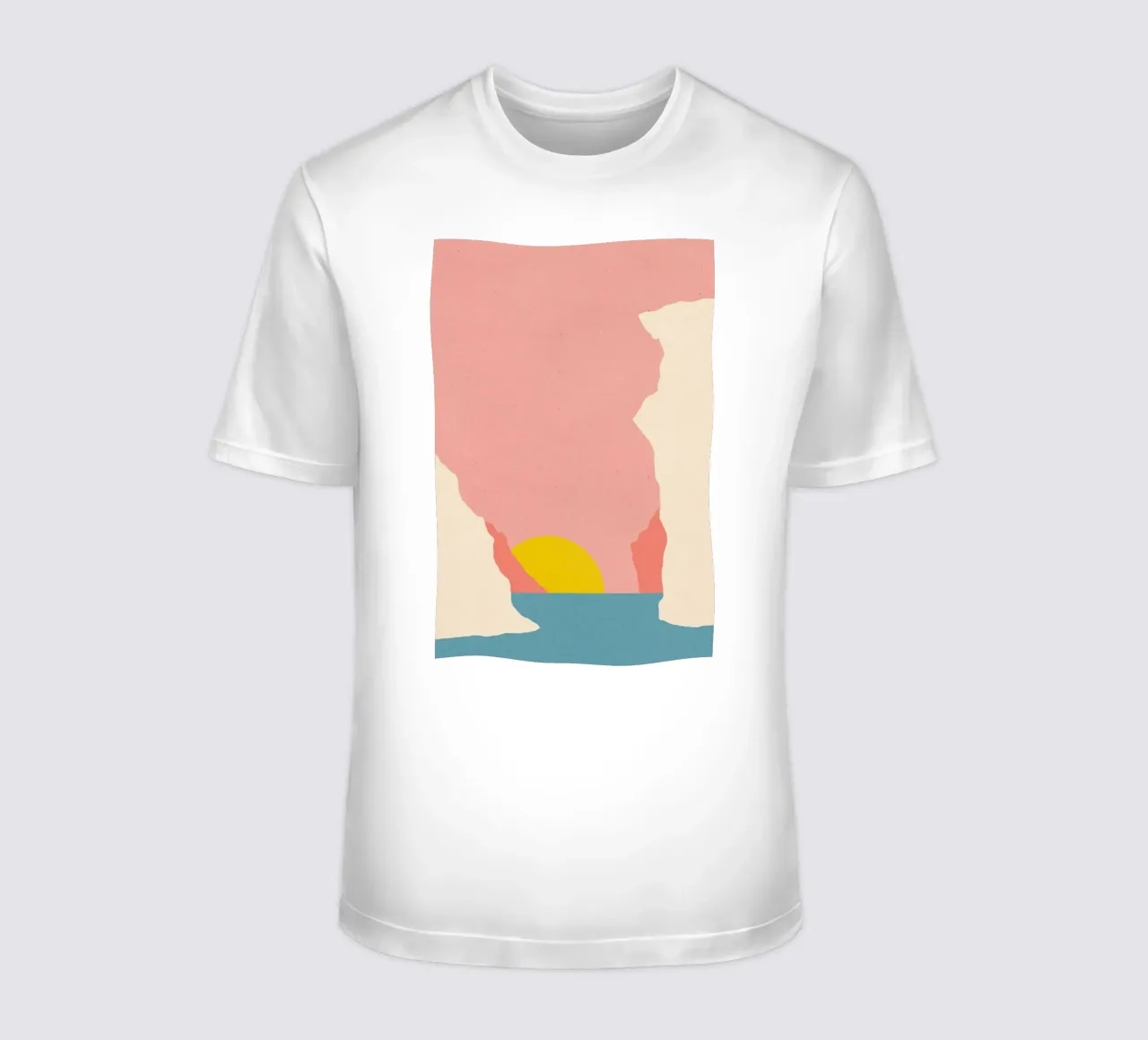 Sunset In Crete t-shirt da Rosi Feist