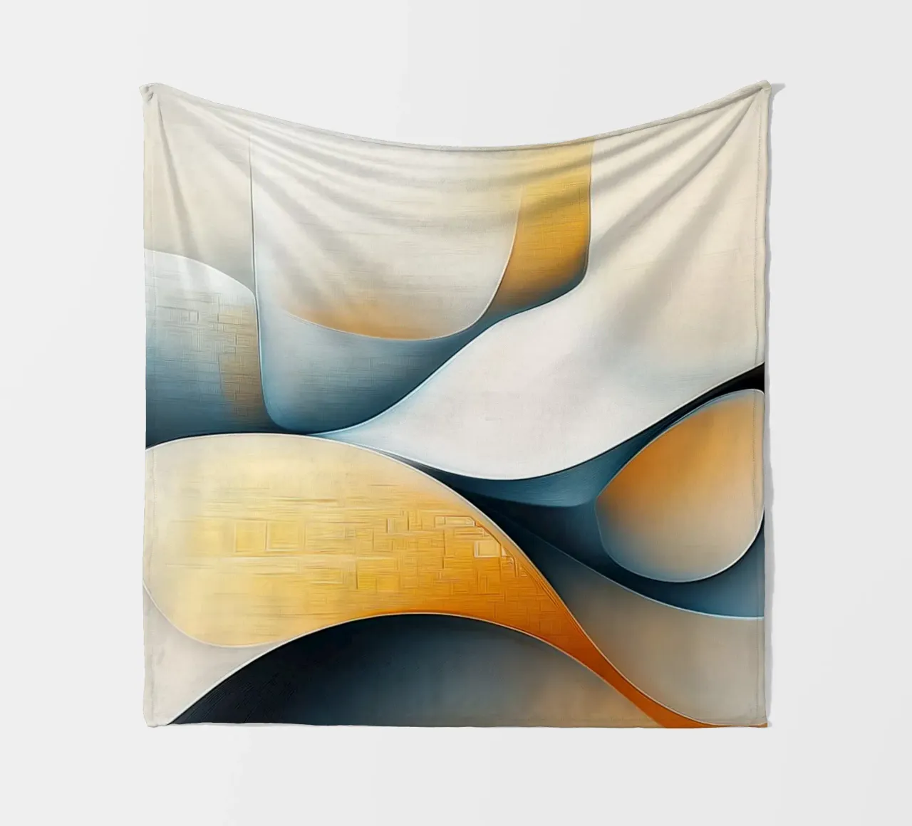 Astratto organico coperta in pile da Imagine
