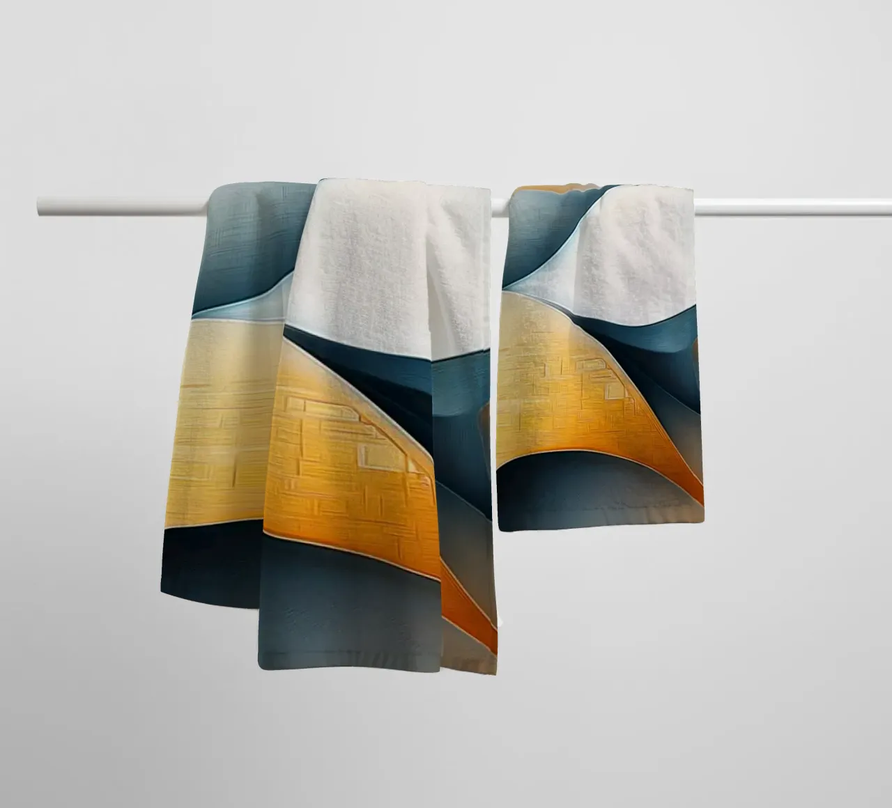 Astratto organico asciugamano da bagno da Imagine