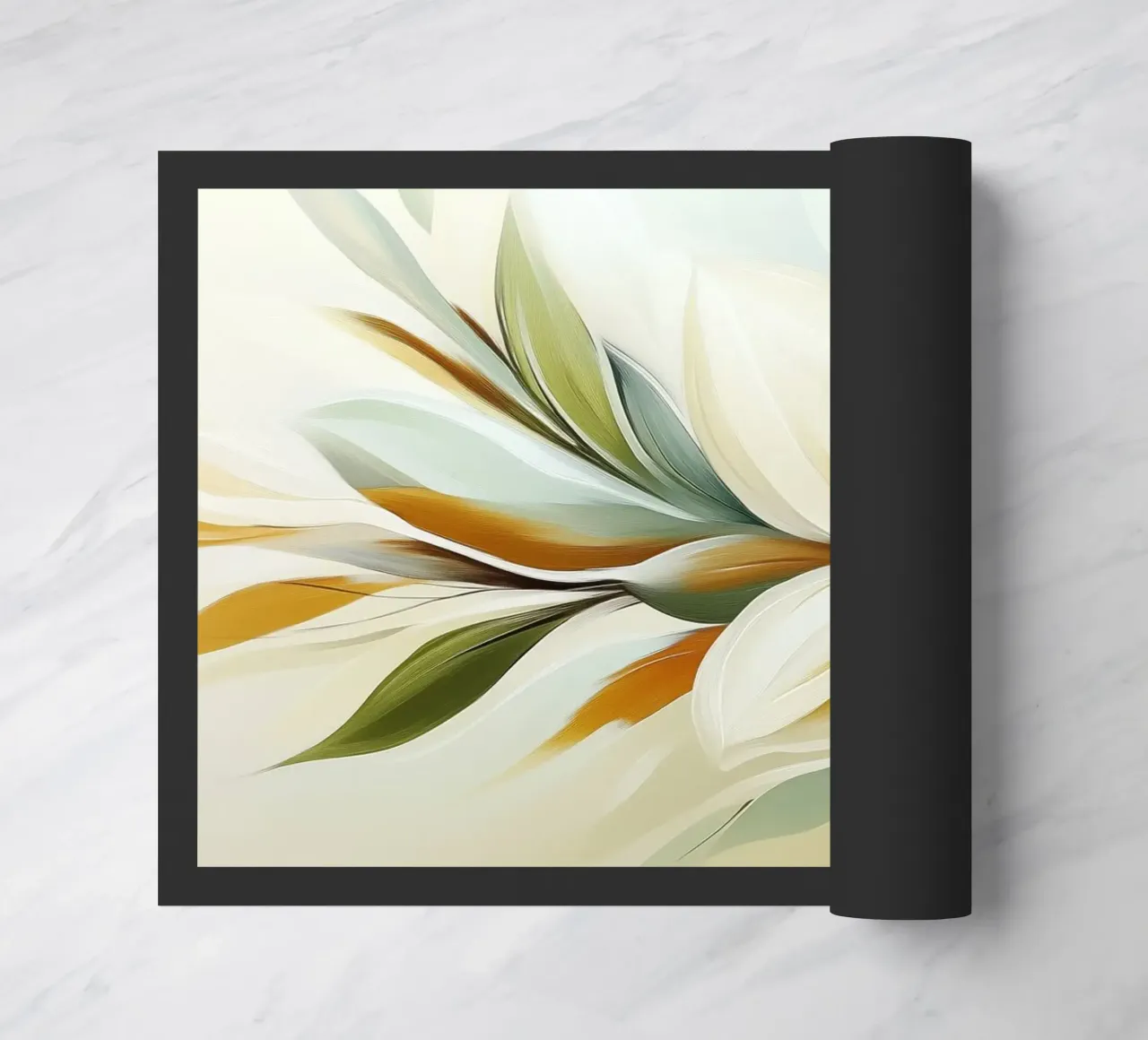 Bloom abstract doormat by Imagine