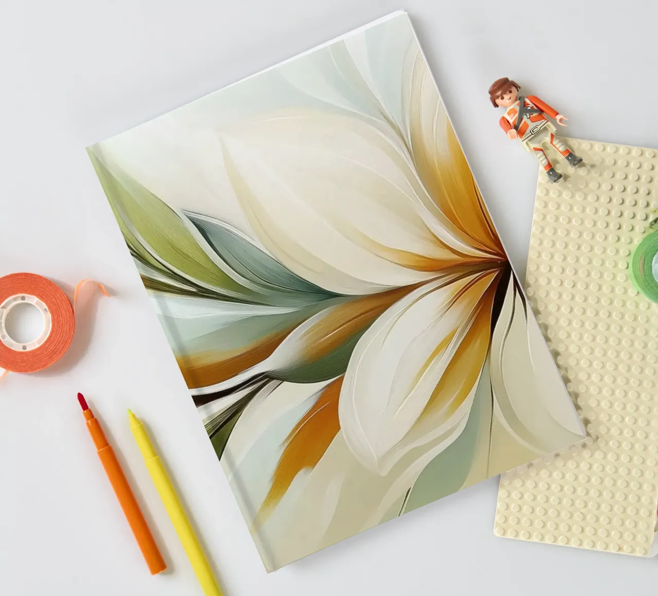 Bloom abstract notebook by Imagine