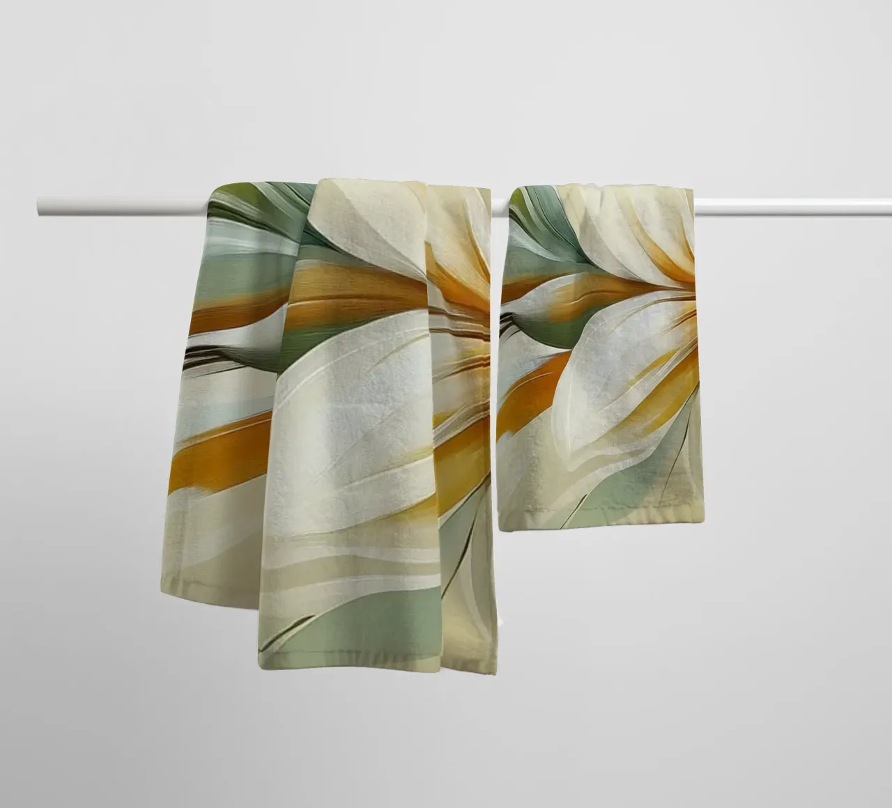 Bloom abstract towel by Imagine