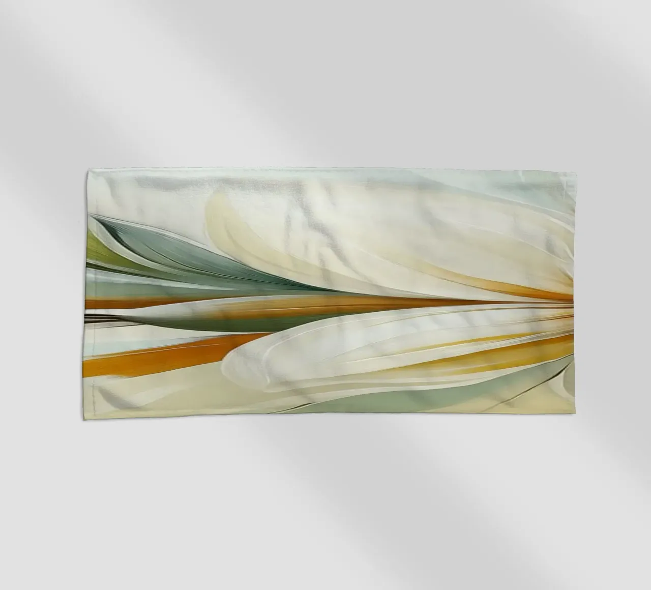 Bloom abstract beach towel by Imagine