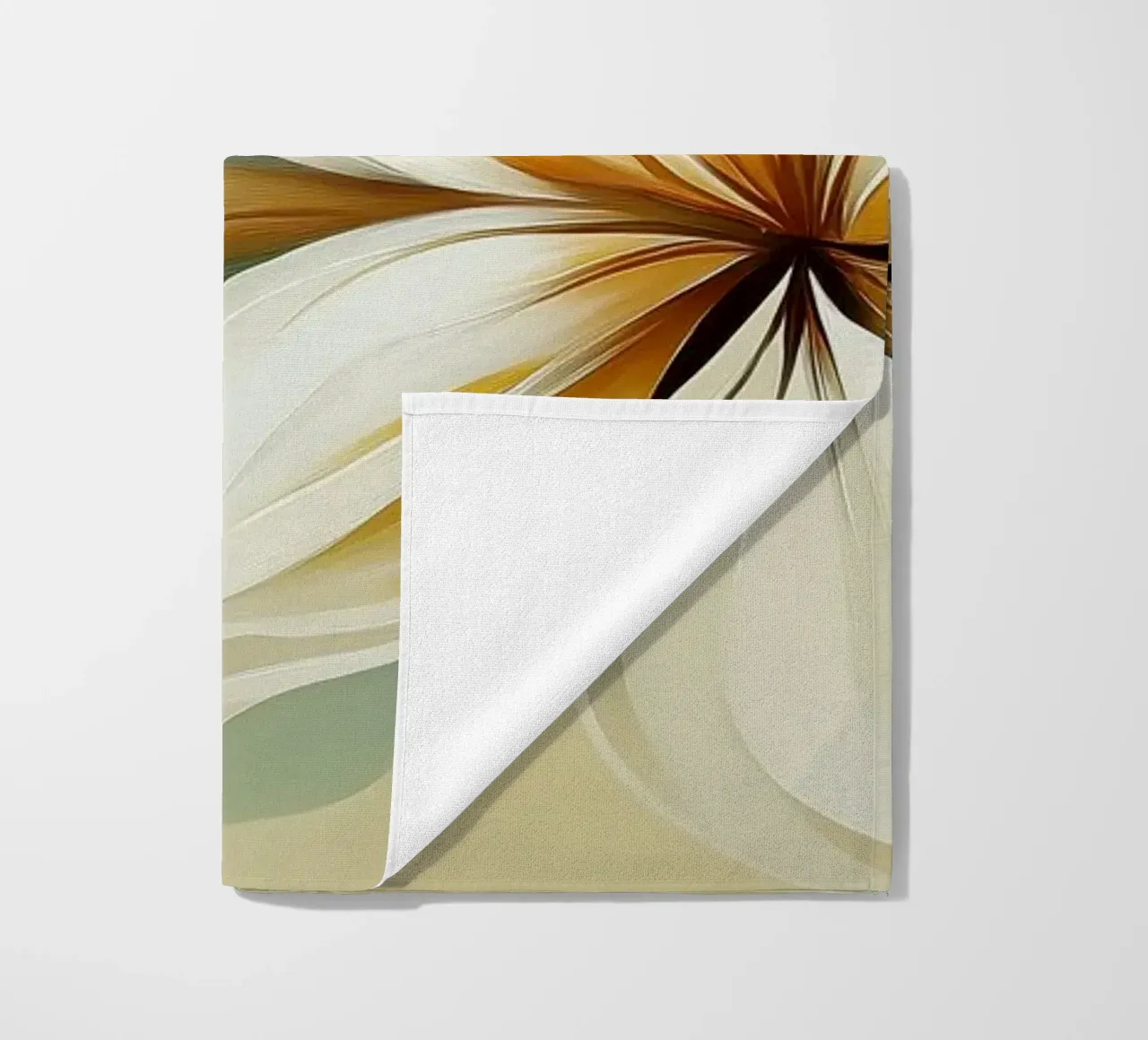 Bloom abstract beach towel by Imagine