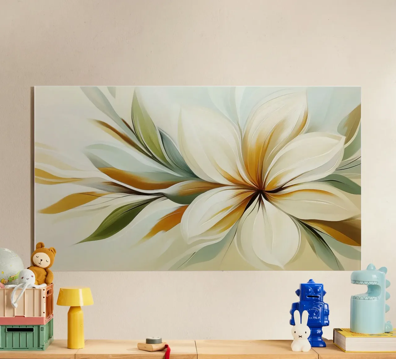 Bloom abstract acrylic glass by Imagine