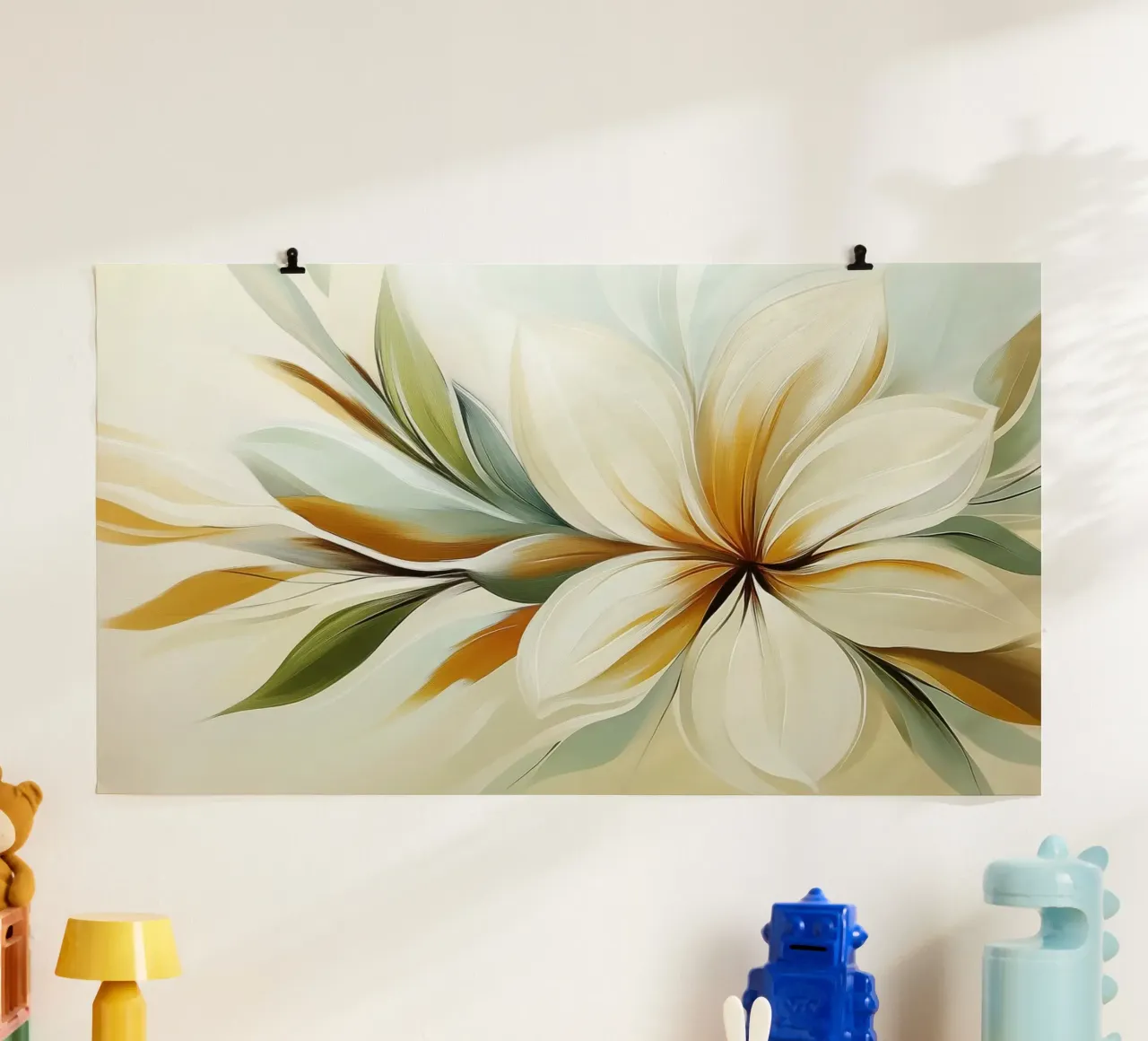 Bloom abstract hahnemühle by Imagine