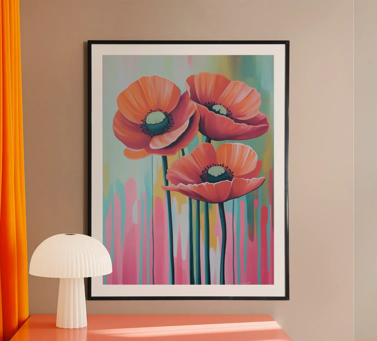 Klaprozen hahnemühle by Imagine