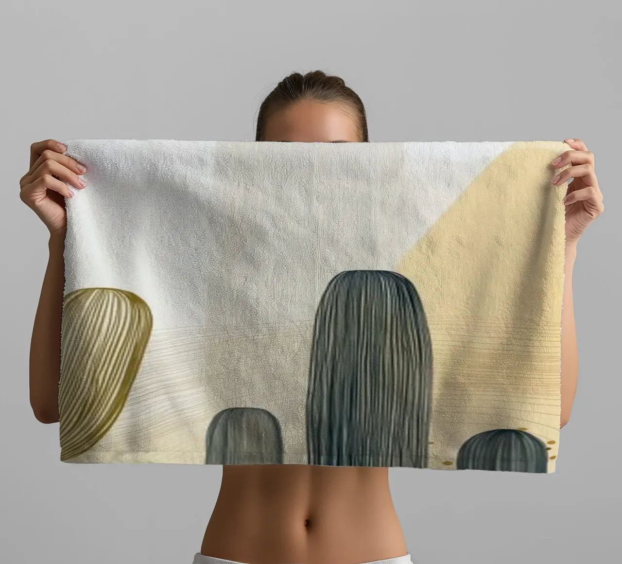 Cactus feroce asciugamano da bagno da Imagine