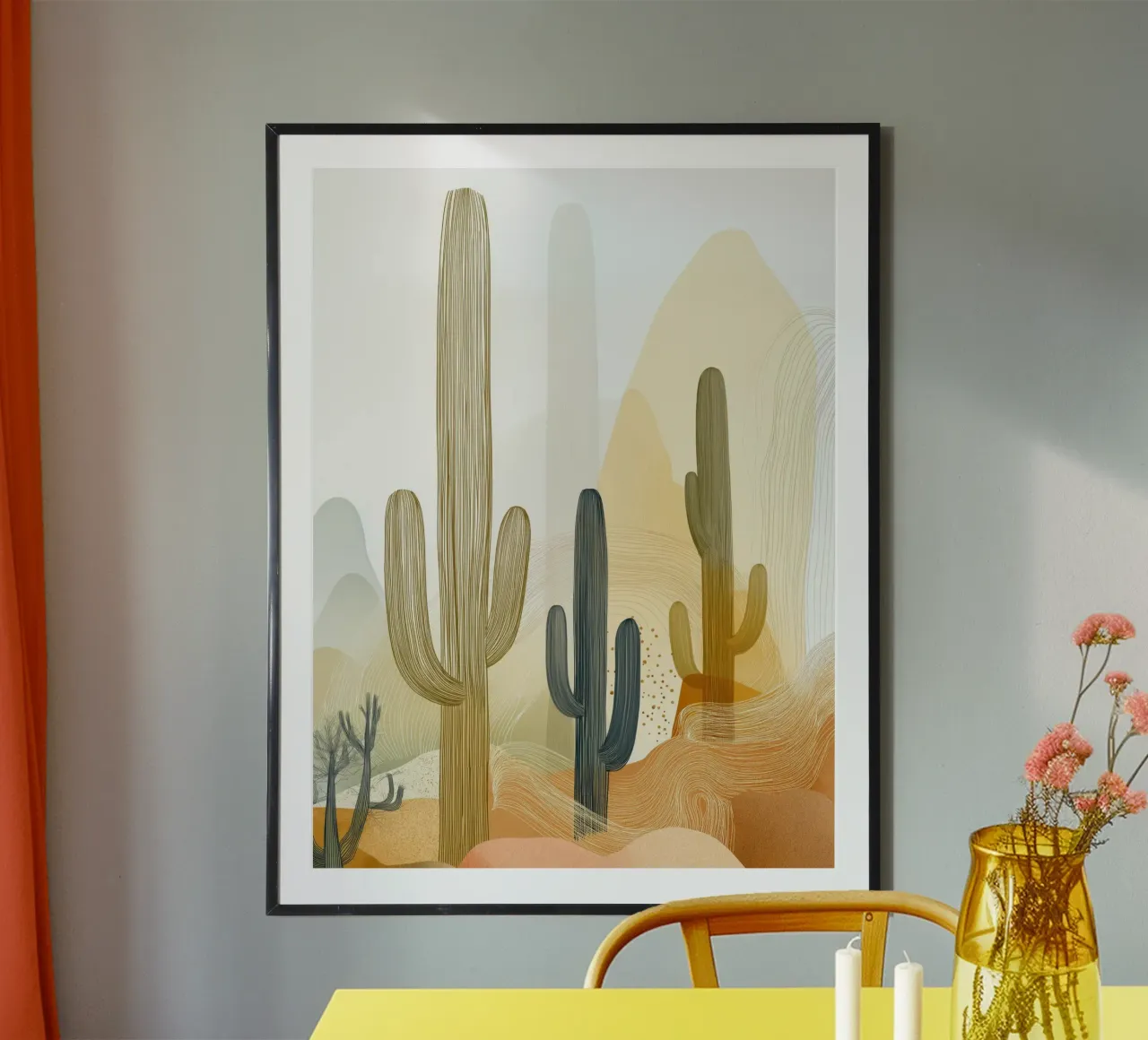 Cactus feroce carta hahnemühle da Imagine