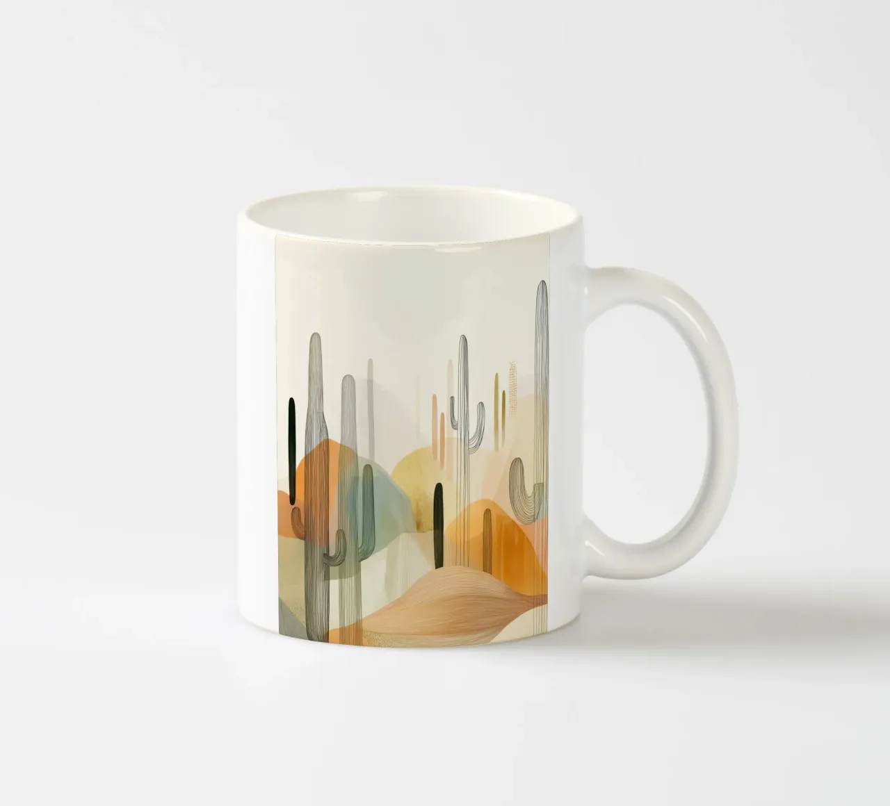 Deserto di cactus tazza in ceramica da Imagine