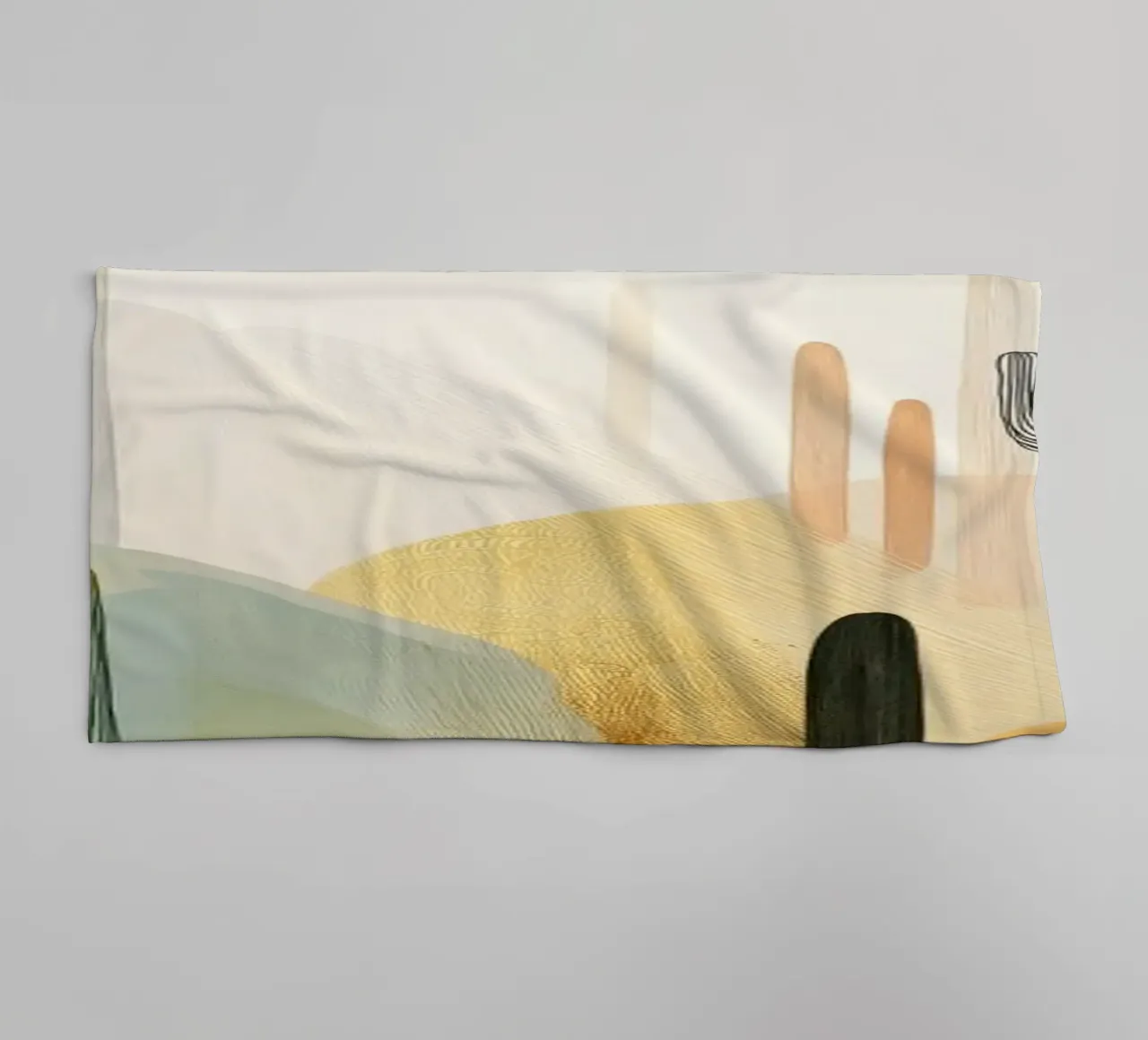 Cactus desert towel by Imagine