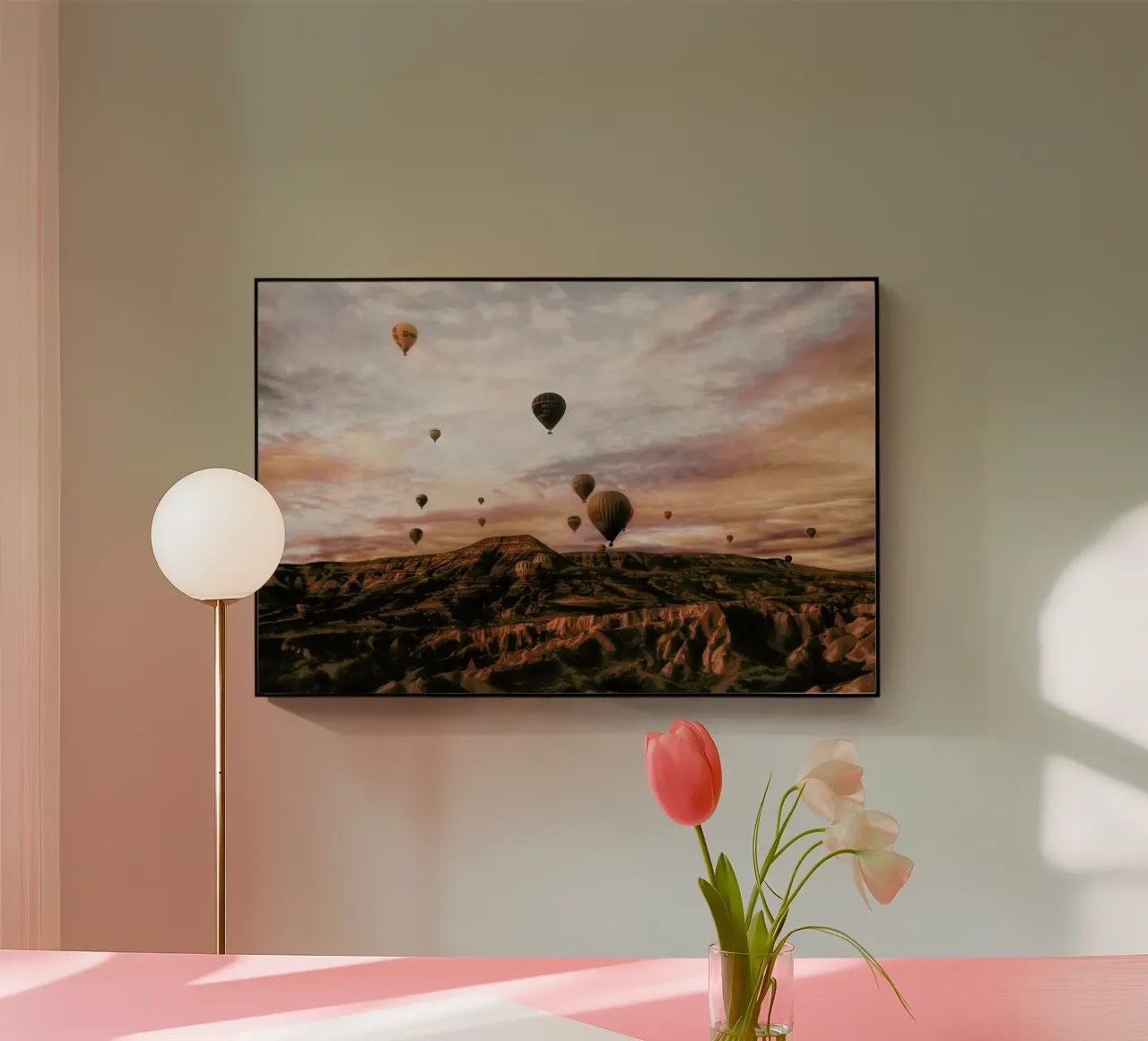 Cappodocia Hot Air Balloon - Ayse Yorgancilar acrylic glass by Pictufy