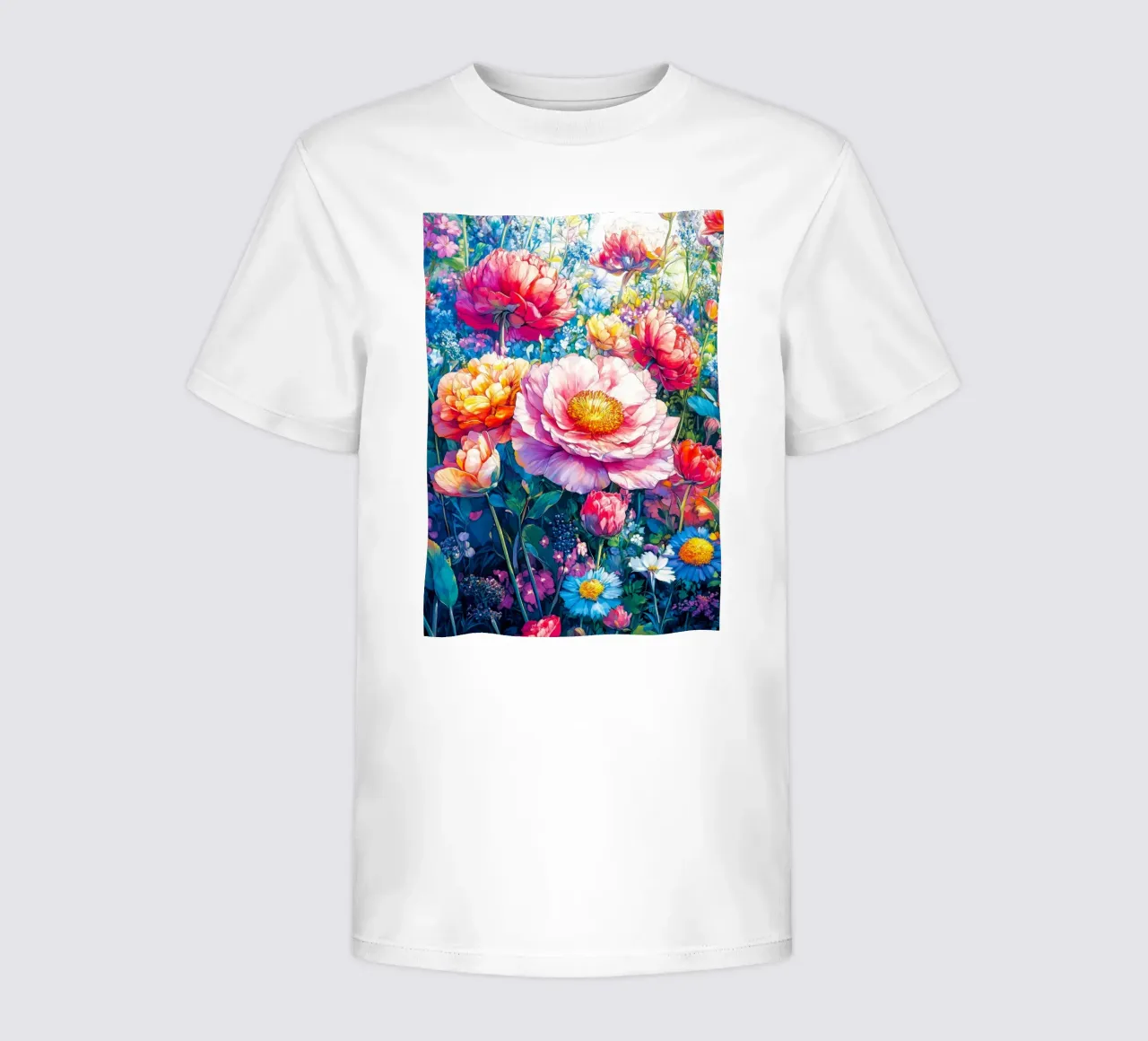 Pfingstrosen Kinder T-Shirt von Justyna Jaszke JBJart