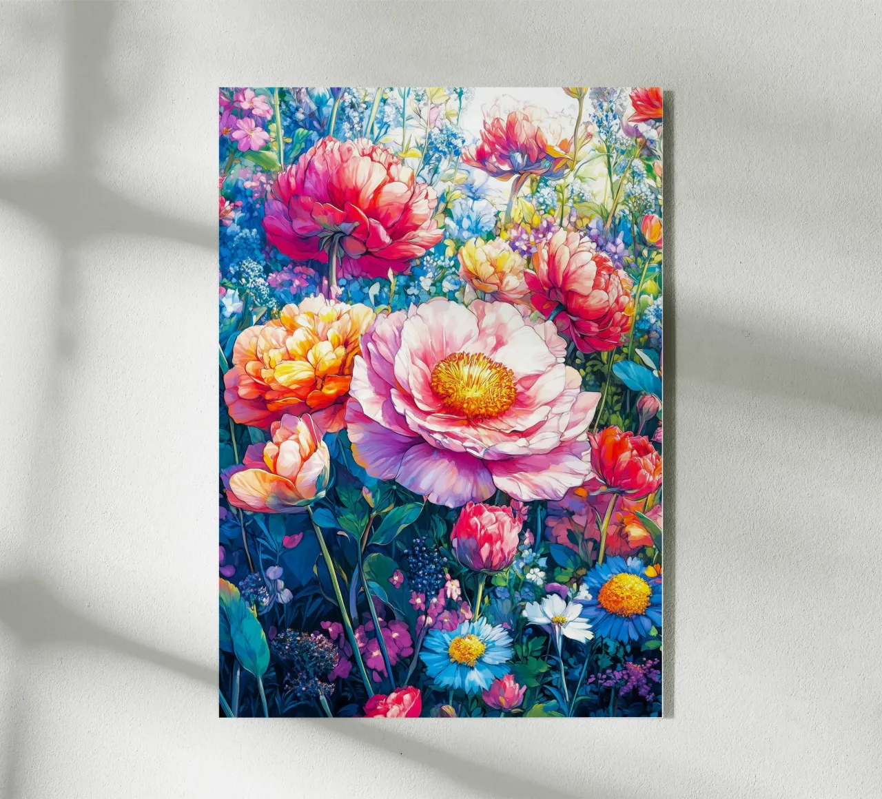 Peonie plexiglass da Justyna Jaszke JBJart