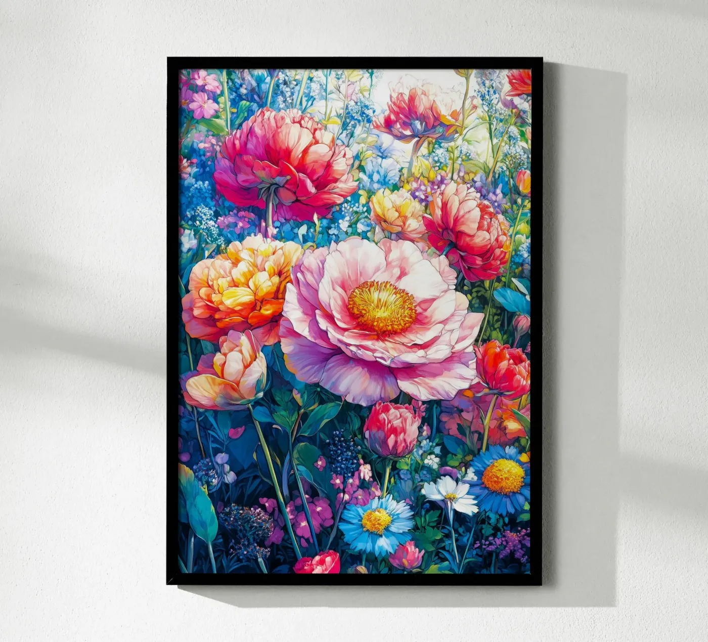 Peonies poster da Justyna Jaszke JBJart