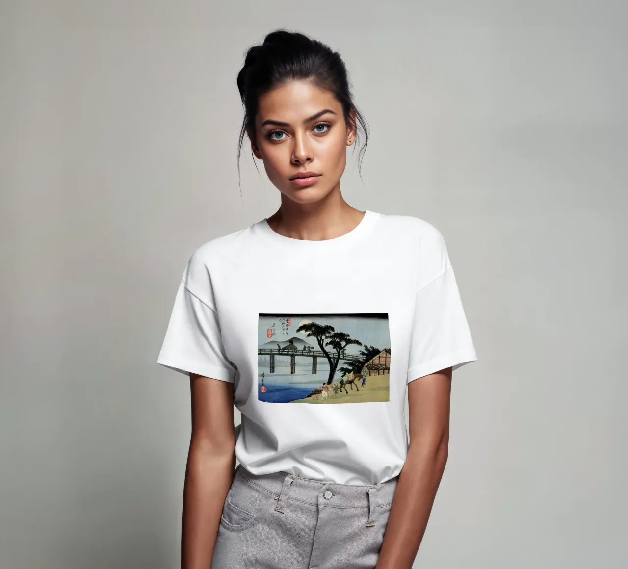 Hiroshige- Nagakubo t-shirt da ARTOTHEK