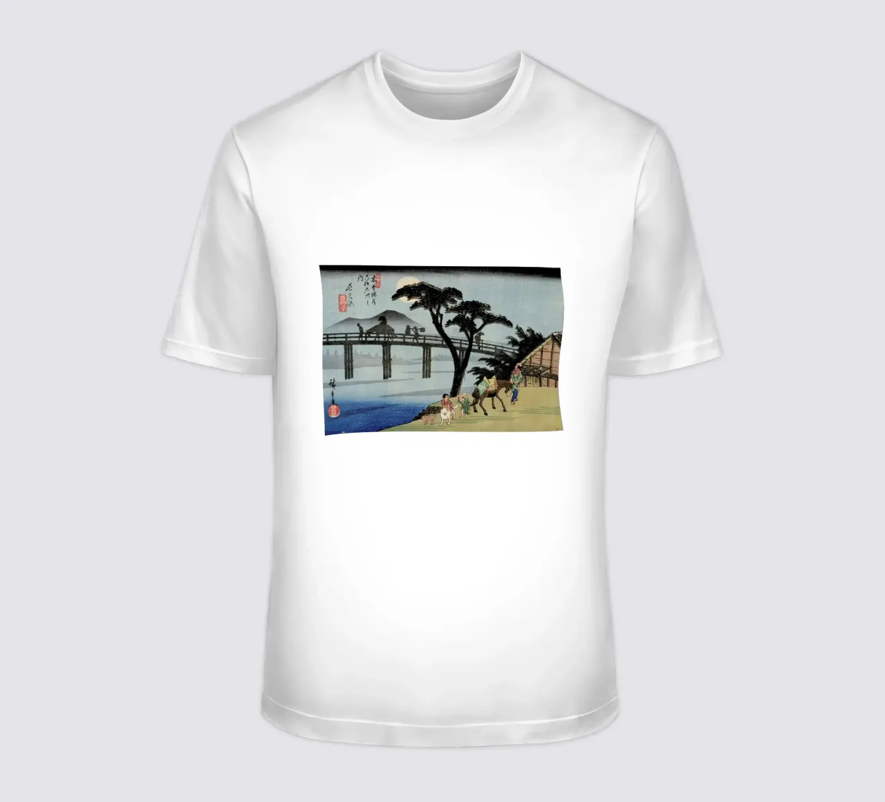 Hiroshige- Nagakubo t-shirt da ARTOTHEK