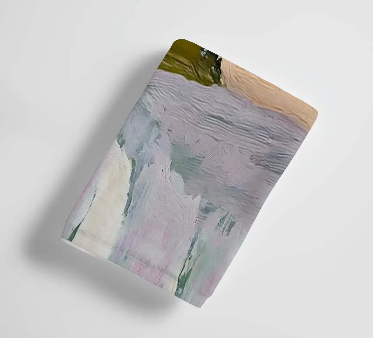 Champ de lavande, Nature Landscape Art serviette de bain de Little Lila