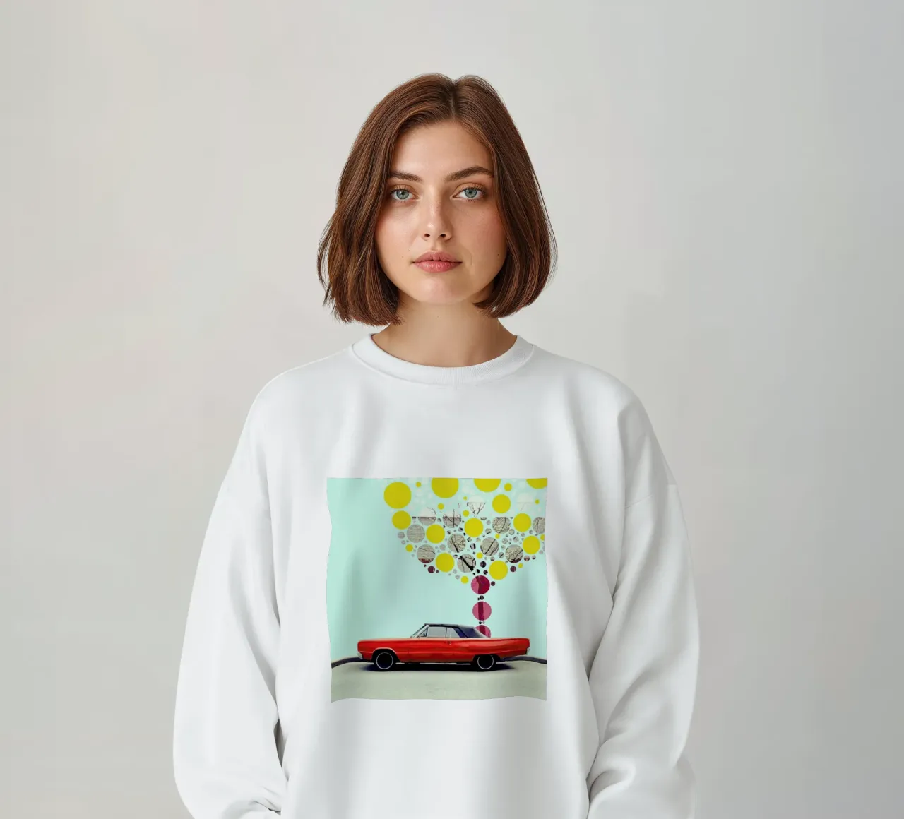 tree of some nice big yellow fruits Sweatshirt von FinnanoFenno