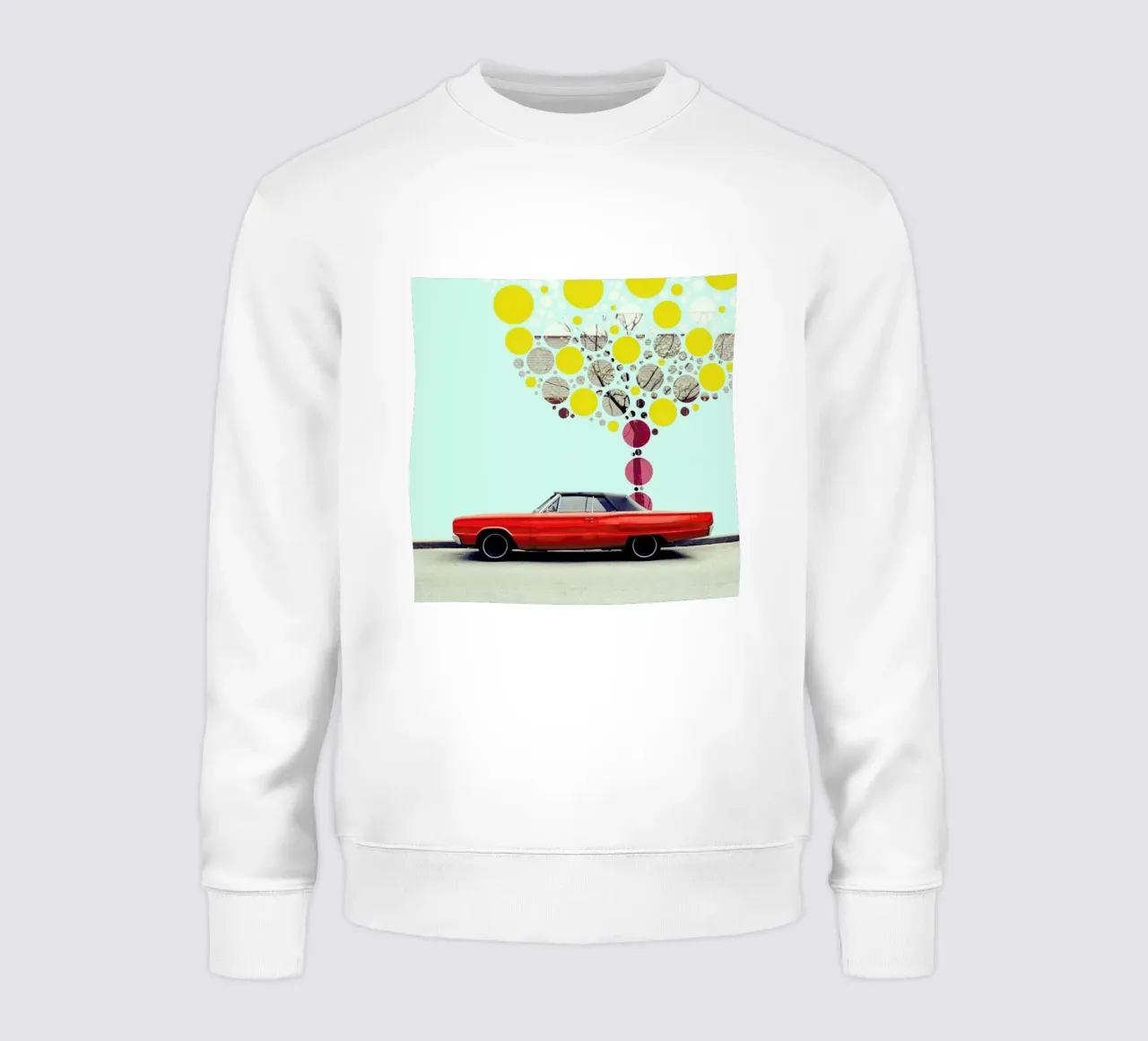 tree of some nice big yellow fruits Sweatshirt von FinnanoFenno