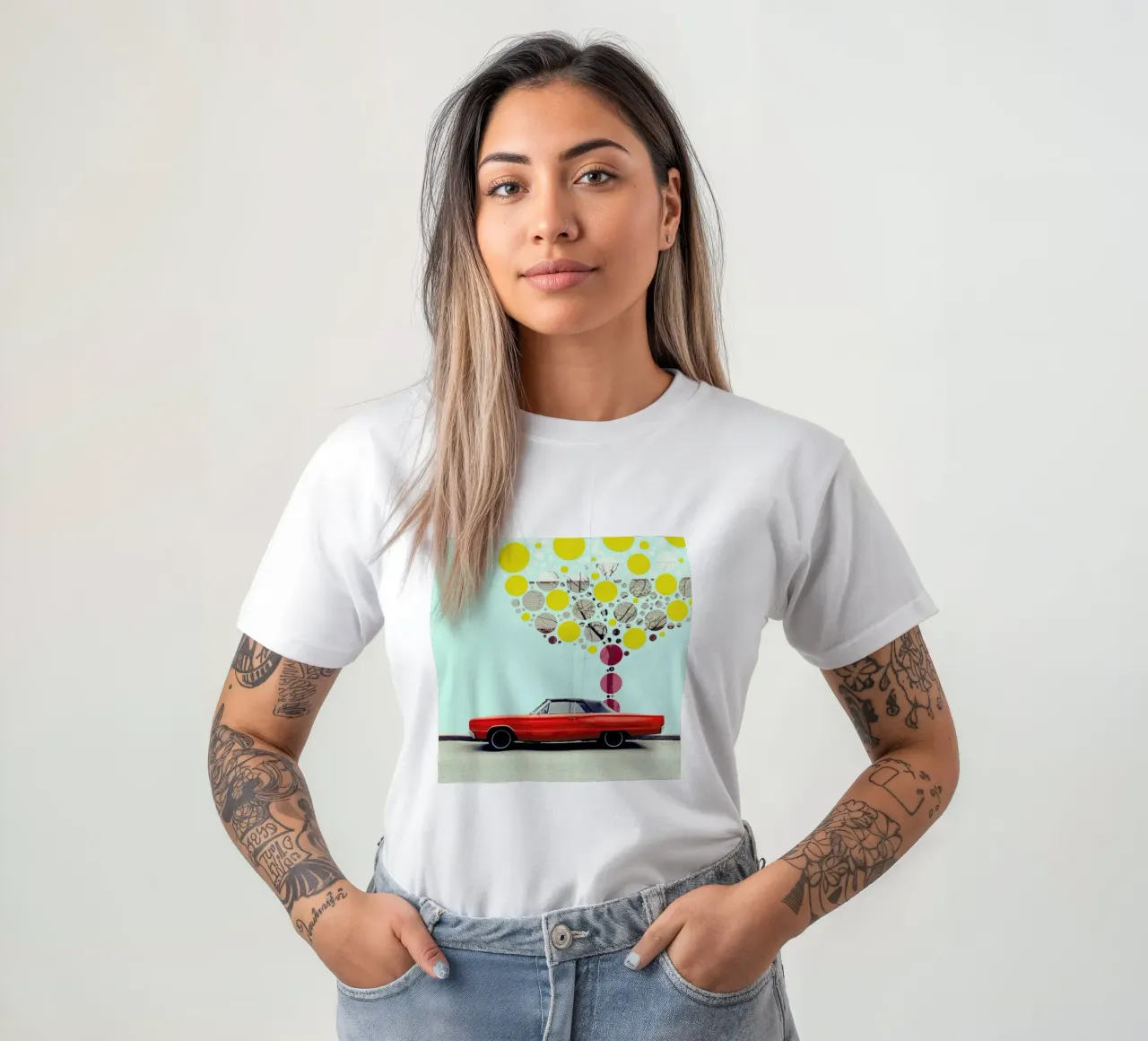tree of some nice big yellow fruits t-shirt da FinnanoFenno
