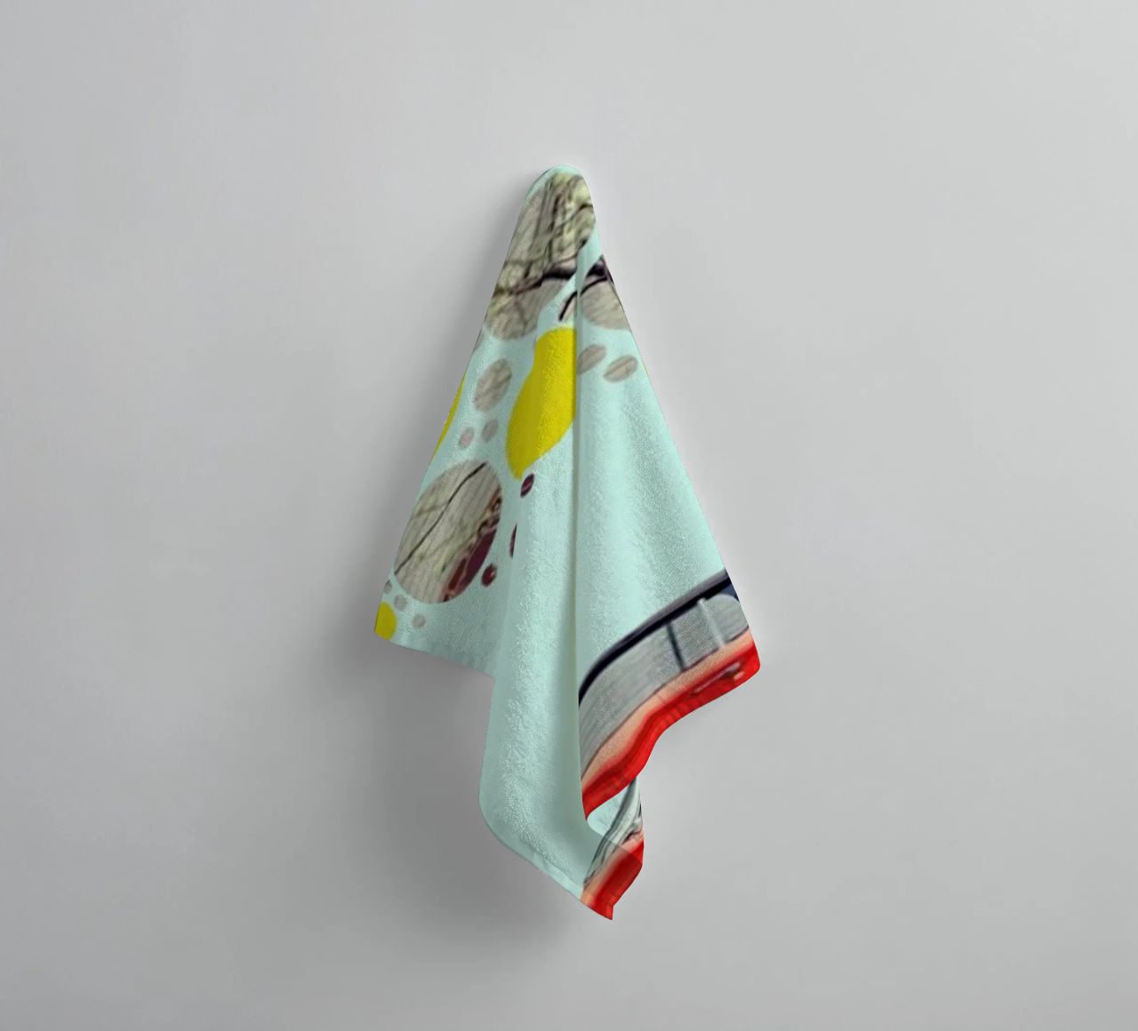 tree of some nice big yellow fruits serviette de bain de FinnanoFenno