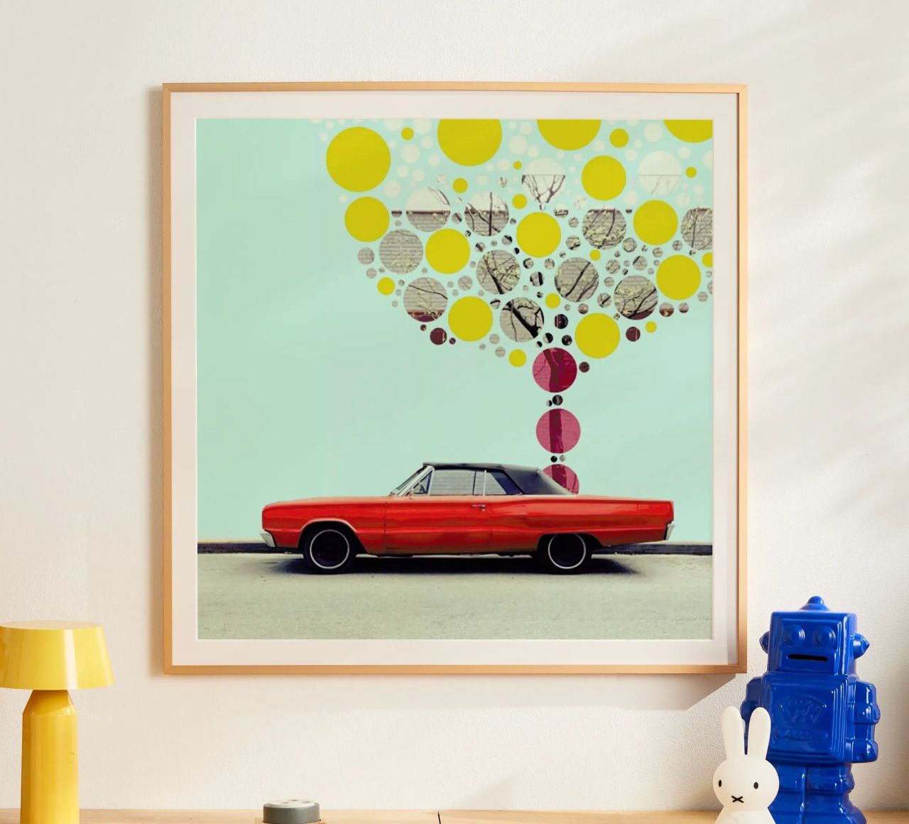 tree of some nice big yellow fruits poster de FinnanoFenno