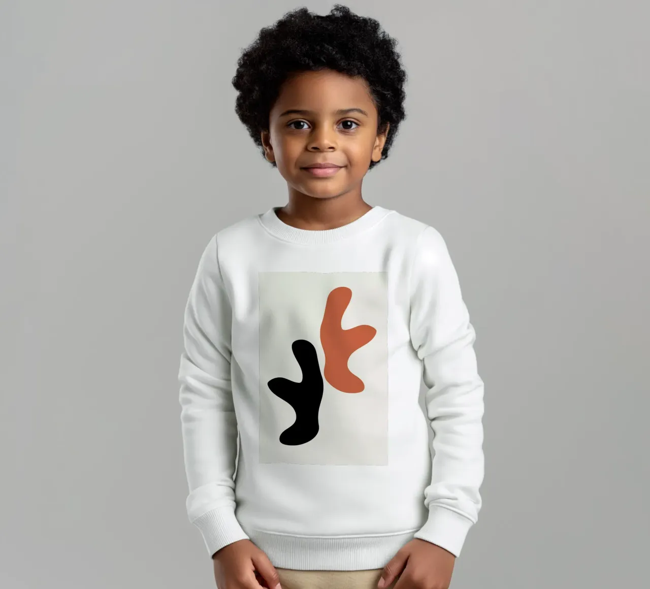 Shapes felpa bambino da Pure
