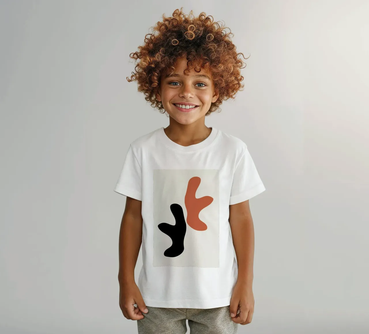 Shapes t-shirt bambini da Pure