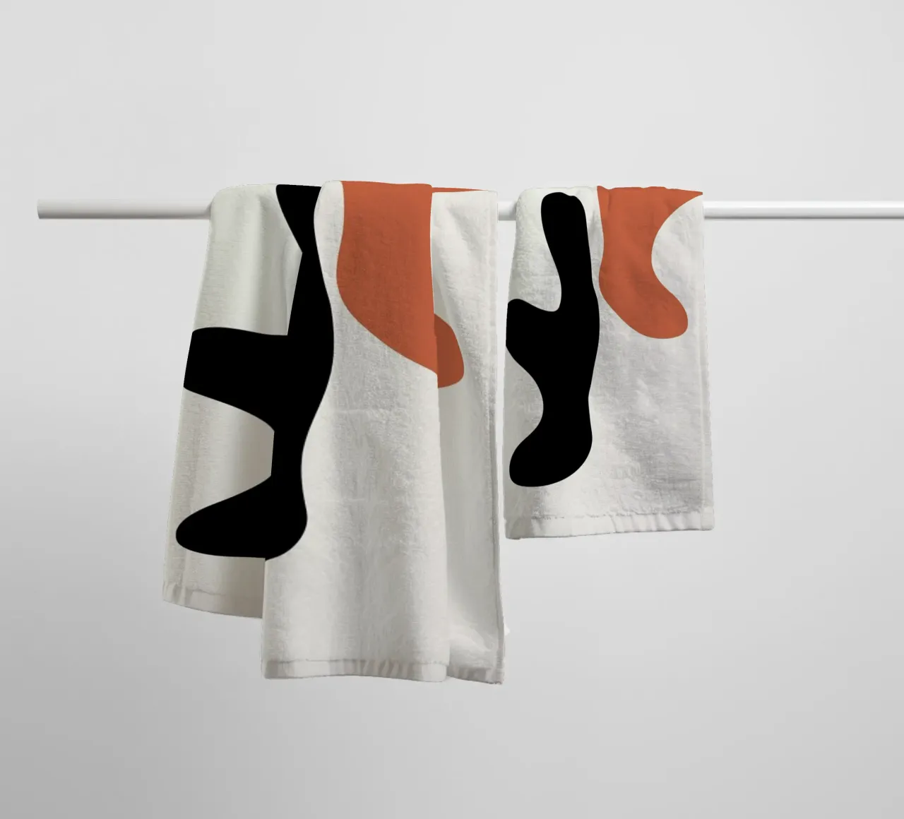 Shapes asciugamano da bagno da Pure