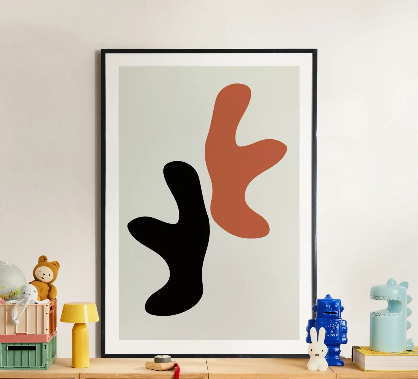 Shapes poster van Pure