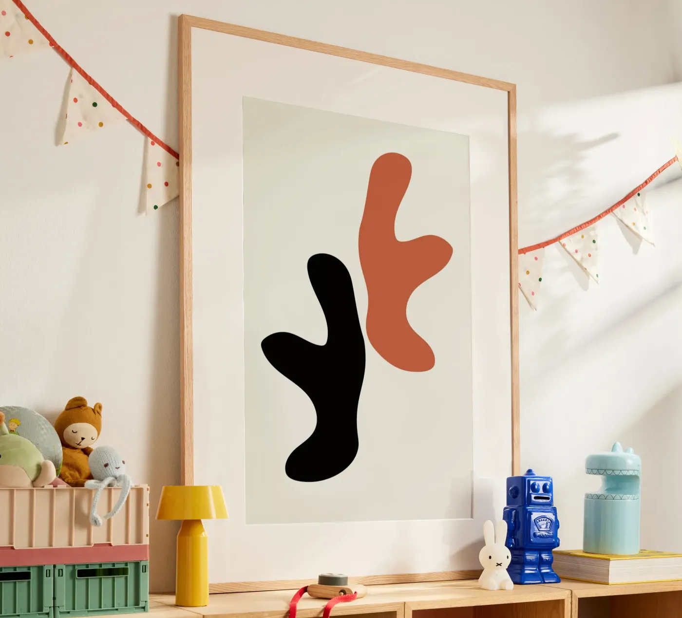 Shapes poster van Pure
