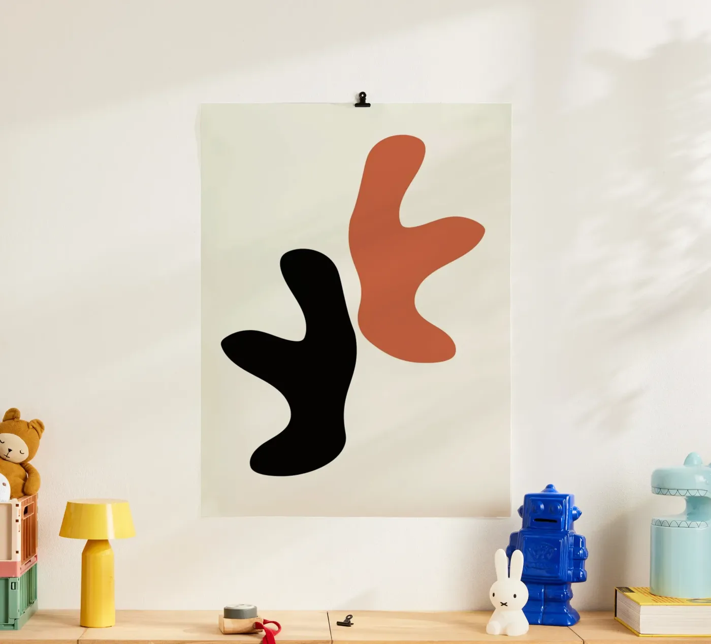 Shapes poster van Pure