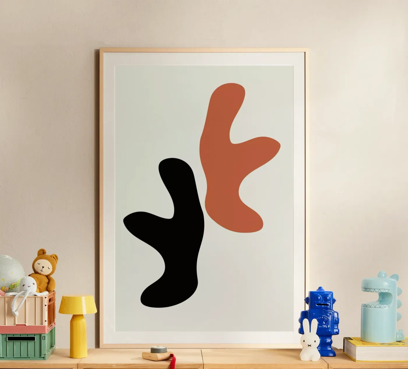 Shapes poster van Pure