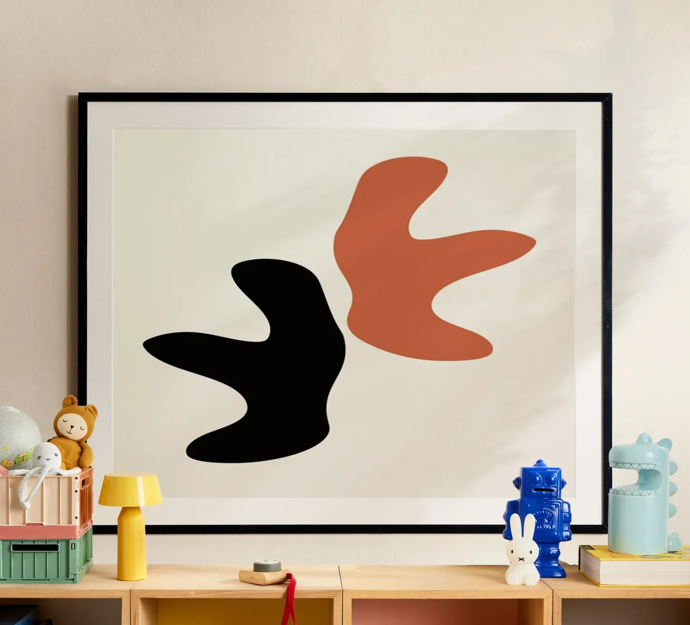 Shapes poster van Pure